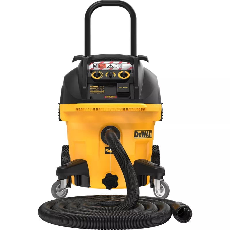 DeWALT DWV905M-QS putekļsūcējs Dzeltens 38 L 1400 W
