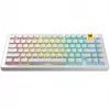 GLORIOUS GPBT aizmugurgaismojamās tastatūras vāciņi — PBT baltā krāsā, ANSI izkārtojums