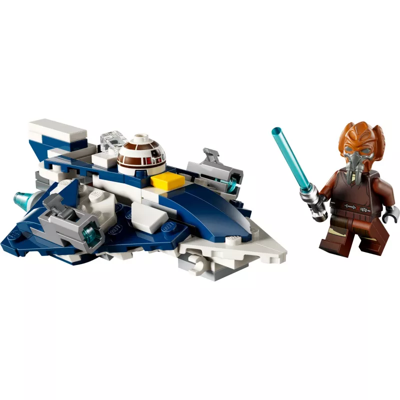 LEGO Microfighter Star Wars Plo Koon's Jedi Starfighter 75400 — 89 gabali, 1 minifigūra, vecumam 6+