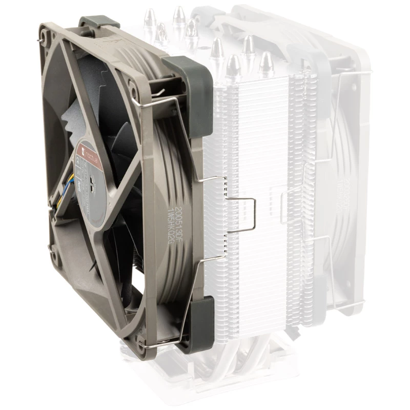 Ventilators Noctua NA-FK1 120 mm — 12 V PWM korpusa ventilators, 1700 RPM, 120,2 m³/h, 25,1 dB