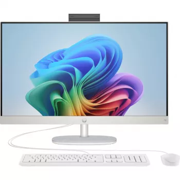 AIO HP 24-ct2450ng 23,8 FHD Ryzen AI 5 340 16GB/1TB SSD Win11 BX8Y9EA#ABD Balts - Tastatūras izkārtojums var būt vācu