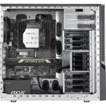 Datora korpuss Supermicro SuperChassis GS5A-754K Midi Tower melns, pelēks