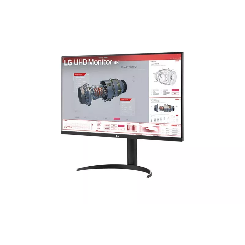LG 32BR55UK-B | 31,5 collas | VA | UHD | 16:9 | 60 Hz | 4 ms | 3840 x 2160 pikseļi | 250 cd/m² | HDMI portu skaits 2
