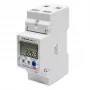 Qoltec 50882 Vienfāzes elektroniskais enerģijas patēriņa skaitītājs DIN sliedei | Wi-Fi | TUYA | 230V | LCD