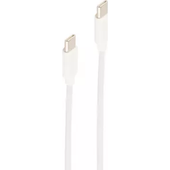 USB kabelis ShiverPeaks BS14-12052 USB 2.0 1,5 m USB C Balts