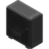 PC Midi Tower Cooler Master MasterFrame 600 Mesh — melns, atbalsta ATX/EATX, 2x200 mm priekšējie ventilatori, priekšējo/sānu ventilatoru atbalsts, 2x3,5 collu + 3x2,5 collu nodalījumi