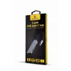 Gembird A-CM-COMBO5-02 klēpjdatora dokstacija/portu replikators Vadu USB 3.2 Gen 1 (3.1 Gen 1) Type-C Sudraba