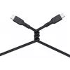 AUKEY CB-KCC101 Nylon kabelis USB-C - USB-C 1m