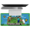 Peļu paliktnis Kids Euroswan 80x30 cm Minecraft — liels galda paklājiņš pelei un tastatūrai