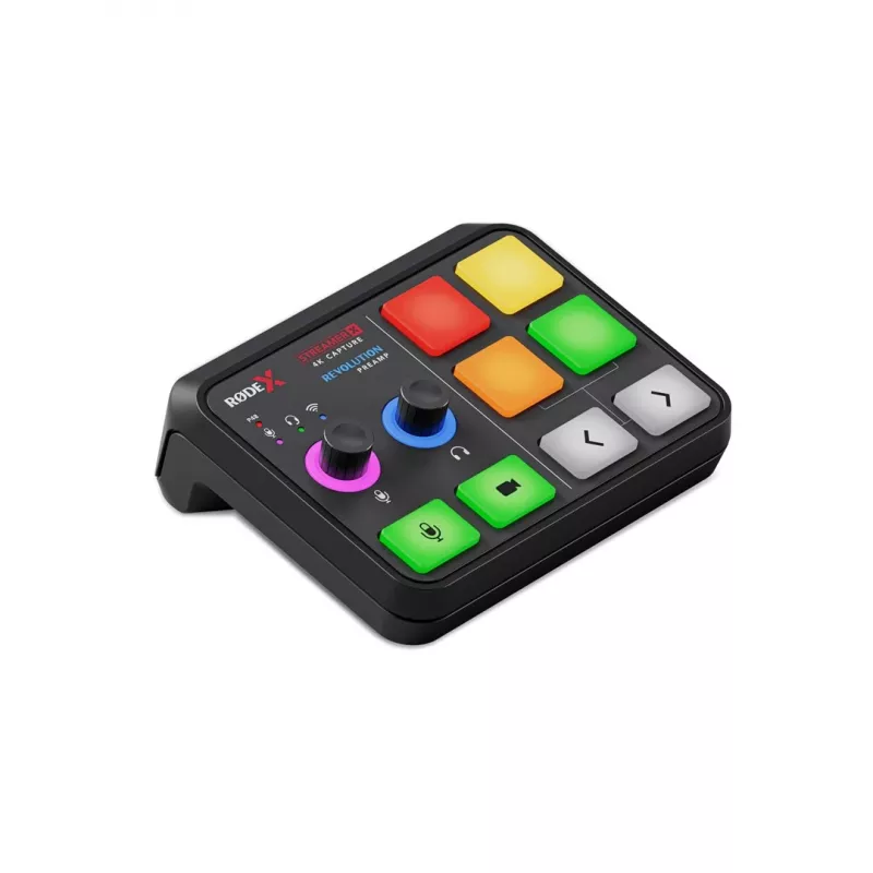 Rode STREAMERX izeju un ieeju tips: mikrofona ieeja, austiņu izeja Tips: skaņas karte