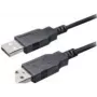 USB kabelis Bachmann 940.045 3m USB A melns