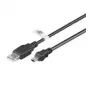 Wentronic 93903 USB kabelis, melns