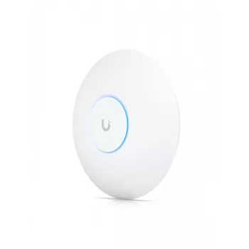 Piekļuves punkts UBIQUITI U7 Pro — trīsjoslu Wi‑Fi 6 (2.4/5/6 GHz), 5400 Mbit/s, MU‑MIMO, PoE, griestu/sienas stiprinājums