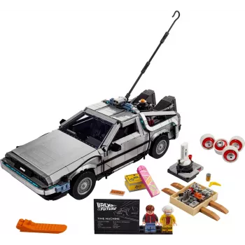 LEGO Icons 10300 Atpakaļ nākotnē laika mašīna DeLorean DMC-12