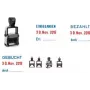 Trodat 5430DL spiedogs melns - sarkans - balts (442881)