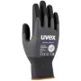 Uvex 60049 pelēks - melns elastāns - poliamīds (6004910)