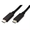 ROLINE USB3.2Gen2 kabelis PD 20V5A Type C-C ST/ST 0.5m - kabelis - Digitāls/Dati - 0,5 m (11.99.9057)