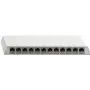 Patch Panel Rutenbeck PP-ClassEA iso-12 Ap 12x RJ-45 Pure balta
