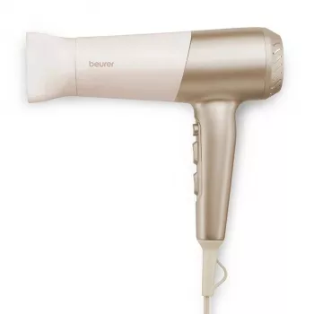 Beurer HC 70 ICONIC Pro matu žāvētājs, 2100 W, jonizējošs, 3 temperatūras / 2 ātruma režīmi, zelta