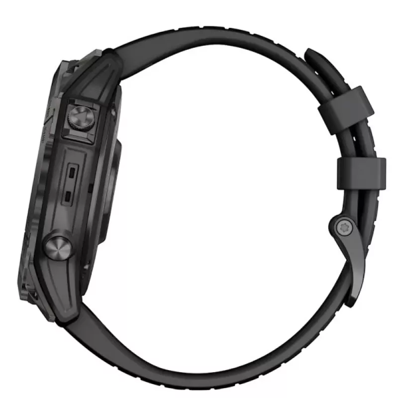 Smartwatch GARMIN fēnix 7X Pro 51 mm, 1,4 collas (3,56 cm) MIP 280×280, skārienjūtīgs, Wi‑Fi, GPS, 32 GB, melns