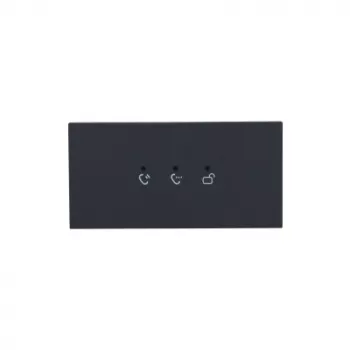 Dahua Technology VTO4202FB-ML, melns, Dahua Europe, VTO4202FB, 100 mm, 28.5 mm, 49.9 mm