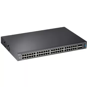 Zyxel XGS2210-52 pārvaldāms L2 Gigabit Ethernet (10/100/1000) 1U melns
