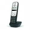 Gigaset A690HX Analog/DECT telefons ar zvanītāja ID, melns, sudrabs