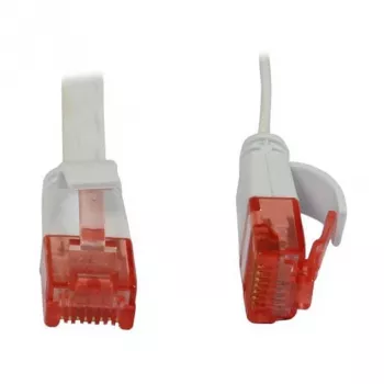 Plākšņu kabelis RJ45 - CAT6 250MHz - 5m balts - UTP(U/UTP) - PVC - plakans - Synergy 21 -