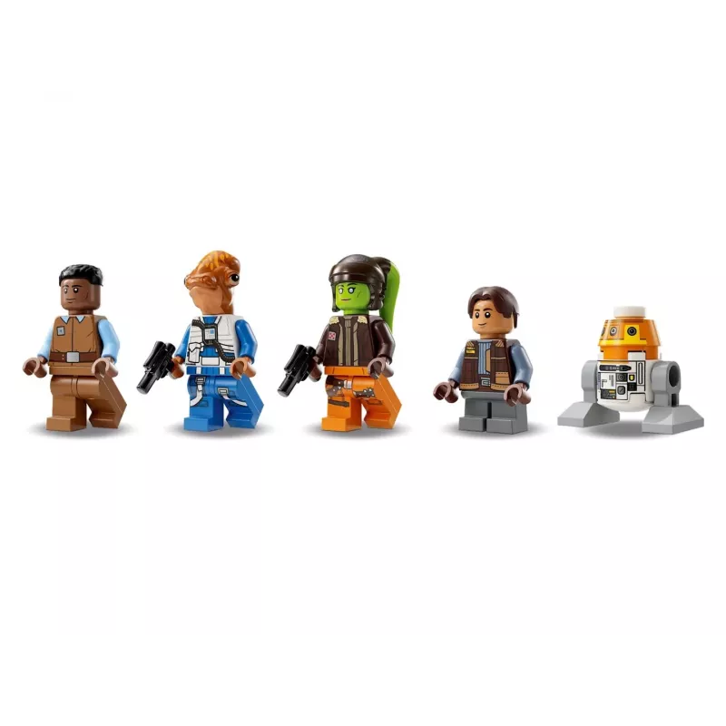 LEGO Star Wars spēļu komplekts 75357 — The Ghost un Phantom II, 1394 detaļas, 4 minifigūriņas, vecumam 10+