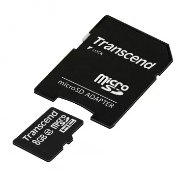 Transcend Premium - zibatmiņas karte (microSDHC/SD adapteris iekļauts)