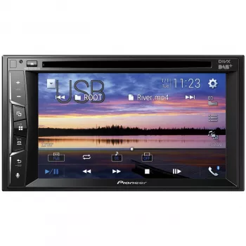Automašīnas multivides uztvērējs Pioneer AVH-A3200DAB, melns