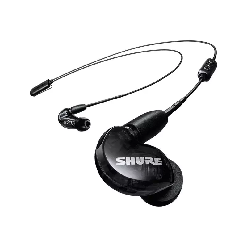 Shure SE215 austiņas, melnas | Shure