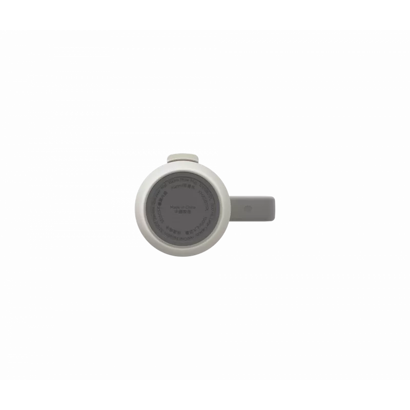 Termokrūze ar salmiņu Xiaomi Straw Mug balta 1 L — nerūsējošā tērauda iekšpuse, necaurlaidīga, 240×132×97 mm