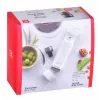 Vīna saglabāšanas sūknis ZWILLING FRESH & SAVE – sūkņa galviņa vakuuma aizbāžņiem, pelēks, Ø 3 cm, augstums 40 mm, komplekta daudzums 3