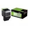 tonera kasete Lexmark 702K R 3000 lapas Melns