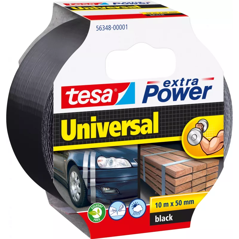 Lente TESA extra Power Universal 10 m melna