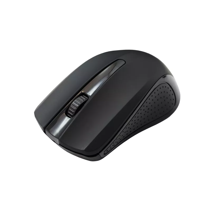 Bezvadu optiskā pele SBOX WM-109 melna, USB Type-A uztvērējs