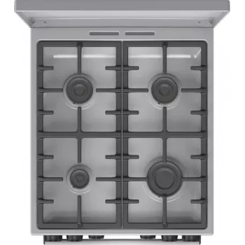 Gorenje GKS5C71XF brīvi stāvoša plīts ar cepeškrāsni Sudraba