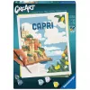 Gleznošanas komplekts Ravensburger CreArt Capri – audekla gleznošanas komplekts