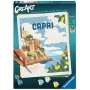 Gleznošanas komplekts Ravensburger CreArt Capri – audekla gleznošanas komplekts