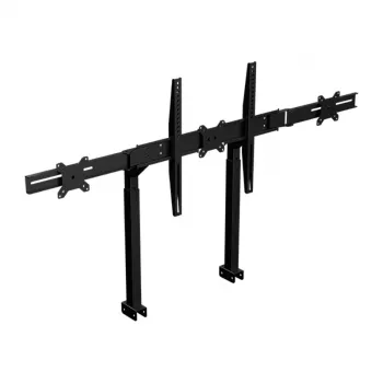 Simulācijas sacīkšu kokpits Next Level Racing F-GT NLR-A006 — regulējams sēdekļa un stūres augstums, atbalsta 3 displejus, maksimālā lietotāja svara ietilpība 60 kg, melns