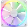 NZXT korpusa ventilators F120 RGB 120 mm balts, 4 kontaktu, 1800 RPM, 50.18 CFM, 18 gaismas diodes