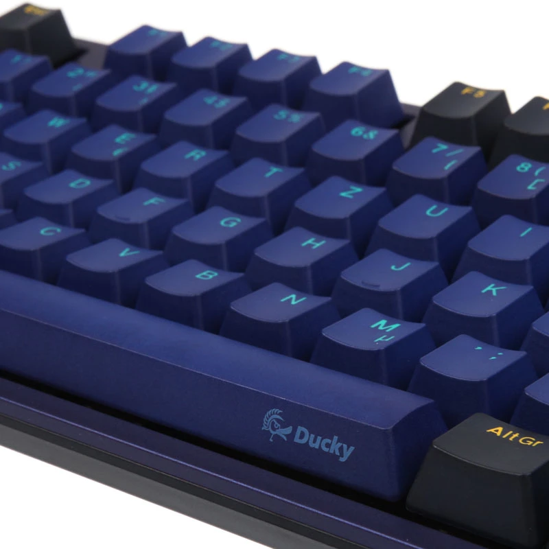 Tastatūras vāciņš Ducky Horizon DKSA109-DEPDBBZOH PBT materiāls melns zils
