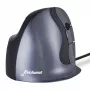 Evoluent Verticalpele D Medium - Pele - Ergonomiska - Lāzera - 6 pogas - Vadu - USB