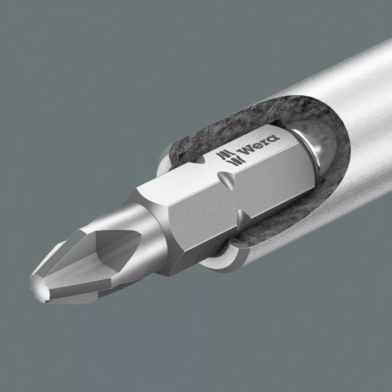 Wera Kraftform Kompakt 27 Set 1 skrūvgriežu komplekts ar ergonomiskiem rokturiem un precīziem uzgaļiem