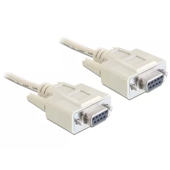 Seriālais kabelis DeLOCK 84250 Pelēks 5m Sub-D9