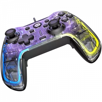 Vadu spēļu kontrolieris Canyon GP-02 operētājsistēmai Windows, PS3, Android multivides kastēm, Nintendo Switch ar 2 m kabeli