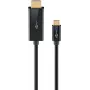 Kabelis GOOBAY USB-C uz HDMI 4K 60Hz modelis 75698, USB-C uz HDMI video adaptera kabelis
