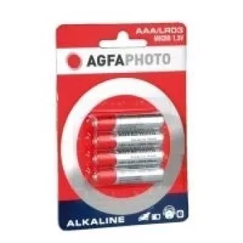 AgfaPhoto Baterija 4 x AAA - sārmaina