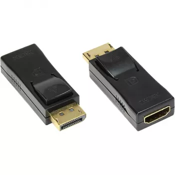 HDMI - DisplayPort adapteris Alcasa HDMI - DisplayPort M/S Melns